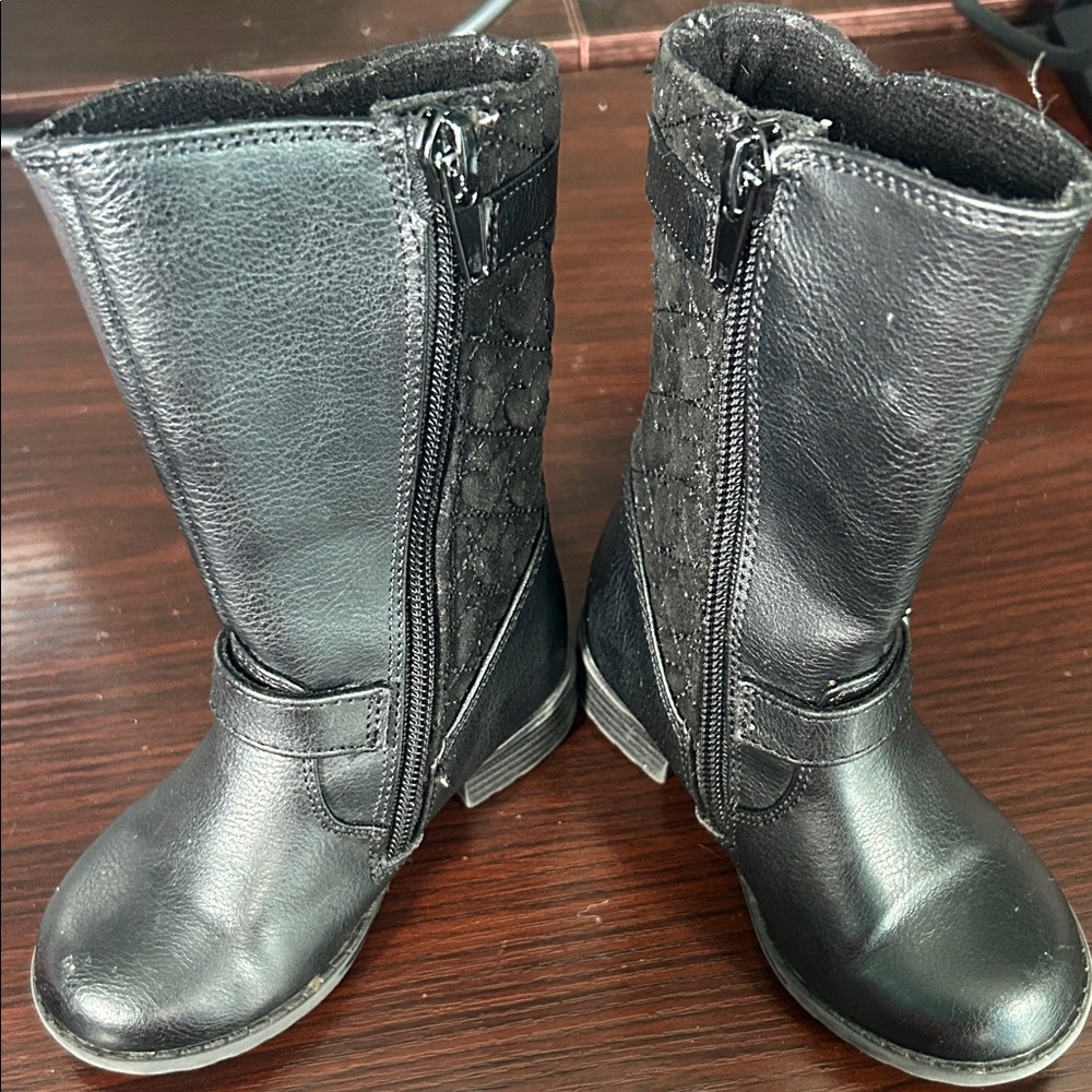 Stylish Black Kids Boots
